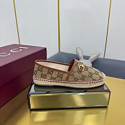 Gucci Women's Espadrille Horsebit Flat - 4