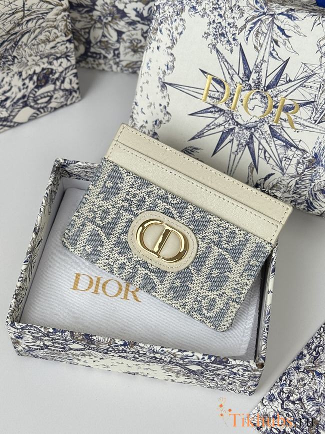 Dior 30 Montaigne Card Holder 10x7.5x0.5cm - 1