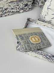 Dior 30 Montaigne Card Holder 10x7.5x0.5cm - 5