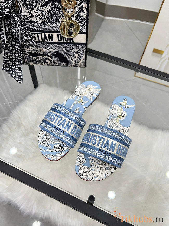 Dior Dioriviera Dway Slide Celestial Blue - 1