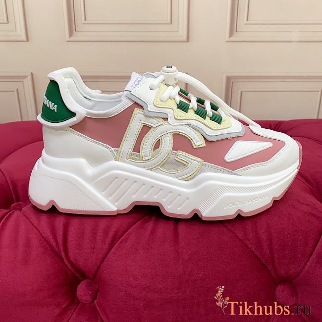 Dolce&Gabbana DG Colorblock Drawstring Runner Sneakers - 1