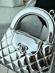 Chanel Mini Kelly Silver 13x19x7cm - 2