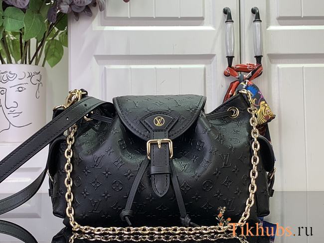 Louis Vuitton LV Odyssée Bag Black 27x17x12cm - 1