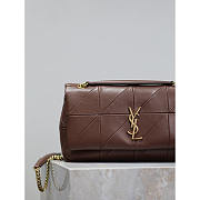 YSL Small Jamie 4.3 Shoulder Bag Brown 25x15x7.5cm - 3