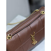 YSL Small Jamie 4.3 Shoulder Bag Brown 25x15x7.5cm - 2