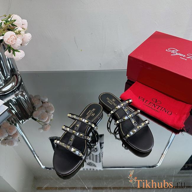 Valentino Garavani Black Slides 02 - 1