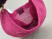 Chloe Summer Banana Bag Fuchsia Pink 36x21.5x2cm - 4