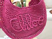 Chloe Summer Banana Bag Fuchsia Pink 36x21.5x2cm - 2