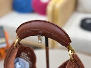 Chloe Summer Banana Bag Brown 36x21.5x2cm - 5