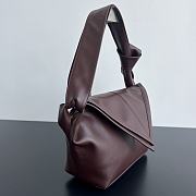 Bottega Veneta Small Sawyer Red Wine Bag 25x17x12cm - 6