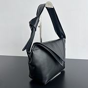 Bottega Veneta Small Sawyer Black Bag 25x17x12cm - 5