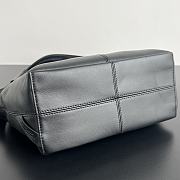 Bottega Veneta Small Sawyer Black Bag 25x17x12cm - 4