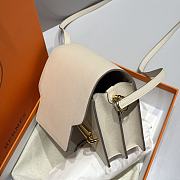 Hermes Roulis White Gold 18x6x15.5cm - 6