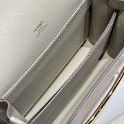 Hermes Roulis White Gold 18x6x15.5cm - 2