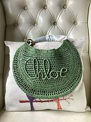 Chloe Summer Banana Bag Green 36x21.5x2cm - 1