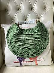 Chloe Summer Banana Bag Green 36x21.5x2cm - 4