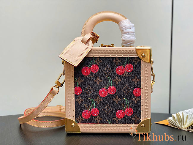 Louis Vuitton LV x TM Mini Square Trunk Bag 17x17x8cm - 1