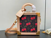 Louis Vuitton LV x TM Mini Square Trunk Bag 17x17x8cm - 1
