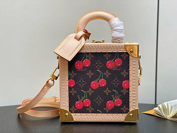Louis Vuitton LV x TM Mini Square Trunk Bag 17x17x8cm