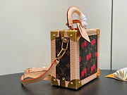 Louis Vuitton LV x TM Mini Square Trunk Bag 17x17x8cm - 4