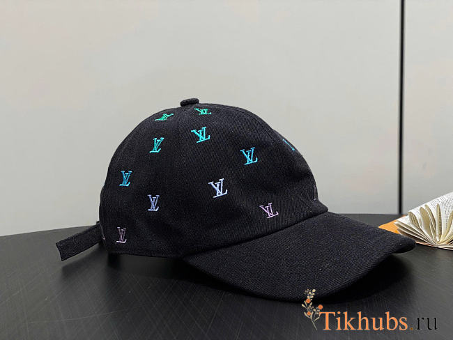 Louis Vuitton LV Blason Shading Denim Cap - 1