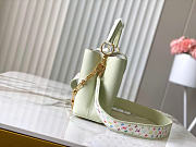Louis Vuitton LV x TM Capucines BB Green 27x17.3x9cm - 6