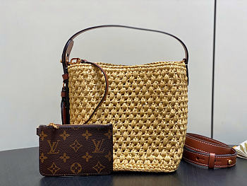 Louis Vuitton LV All In BB Raffia 18x16x12cm