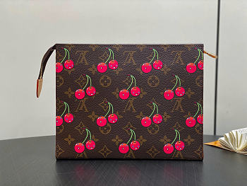 Louis Vuitton LV x TM Toiletry Pouch Cherry 20x25x5.5cm