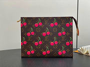 Louis Vuitton LV x TM Toiletry Pouch Cherry 20x25x5.5cm - 2