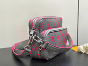 Louis Vuitton LV Nil Monogram Gray Pink 25x17.5x11cm - 6