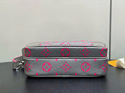 Louis Vuitton LV Nil Monogram Gray Pink 25x17.5x11cm - 5