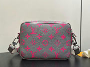 Louis Vuitton LV Nil Monogram Gray Pink 25x17.5x11cm - 2