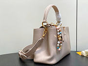 Louis Vuitton LV Capucines MM Souple Grey Beige 33x24x12cm - 6