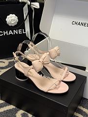 Chanel Light Pink Sandal 5.5cm - 1