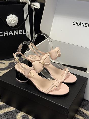 Chanel Light Pink Sandal 5.5cm