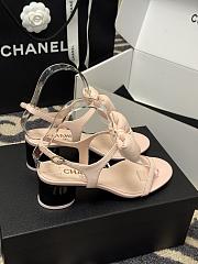 Chanel Light Pink Sandal 5.5cm - 4