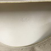Loro Piana Extra Pocket L27 Bag Beige Ostrich 27x16x10cm - 4