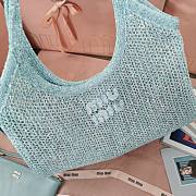 Miu Miu Ivy Blue Bag 35x40cm - 3
