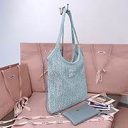 Miu Miu Ivy Blue Bag 35x40cm - 2