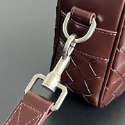 Bottega Veneta Small Intrecciato Camera Bag Brown 24.5x15x6cm - 6