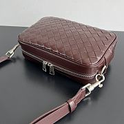 Bottega Veneta Small Intrecciato Camera Bag Brown 24.5x15x6cm - 5