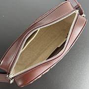 Bottega Veneta Small Intrecciato Camera Bag Brown 24.5x15x6cm - 3