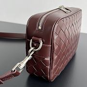 Bottega Veneta Small Intrecciato Camera Bag Brown 24.5x15x6cm - 2
