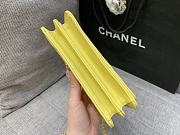 Chanel Wallet On Chain Yellow Caviar 18.5x11x6.5cm - 5