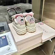 Jimmy Choo Malbon 2.0 Diamond F Pink Sneaker - 4