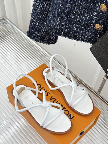 Louis Vuitton LV Rivage White Sandal