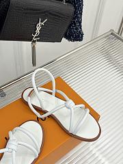 Louis Vuitton LV Rivage White Sandal - 3