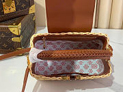 Louis Vuitton LV Mini Capucines Raffia Brown 21x8x14cm - 4