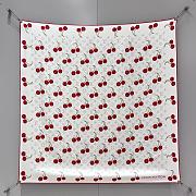 Louis Vuitton LV x TM Monogram White Cerise Square 90x90cm - 1