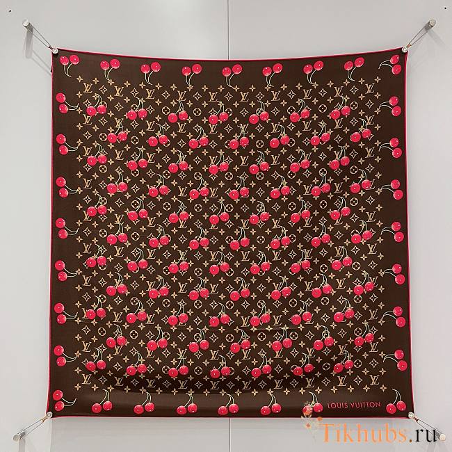 Louis Vuitton LV x TM Monogram Brown Square 90x90cm - 1